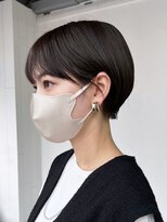 アルバム 池袋(ALBUM)&nbsp;アッシュブラックグレージュカラーフレンチカジュアル_ba474462