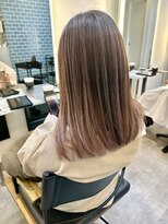 フェーディン(fa/din)&nbsp;ピンクベージュバレイヤージュ