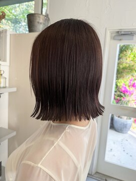 ミューズジャルダン(MUSE jardin) 透明感ぱつっとボブ