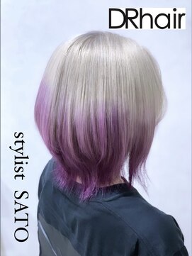 ディーアール(DR) グラーデーション×パープル