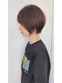 【面長・逆三角】 ショートボブ　20代　30代　40代
