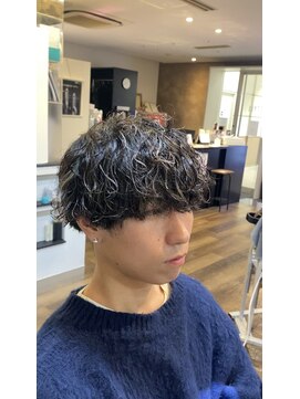 スタイル 皆実店(STYLE) 波巻き×ハイライト