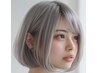 【人気No.2】美似合わせカット＋イルミナカラー＋髪質改善Xトリートメント☆