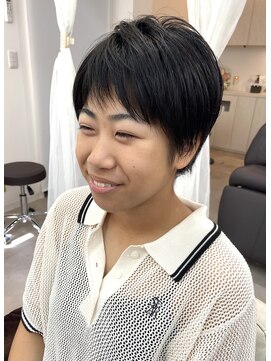 ロッコ 船橋駅(Rocco) 黒髪ツーブロックショート　船橋　船橋駅