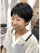 ロッコ(Rocco) 黒髪ツーブロックショート 船橋 船橋駅