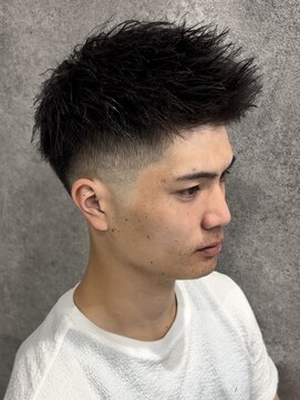 ラピス 福岡天神店(Lapis) ジェットモヒカン×ローフェード