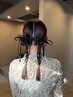完全お任せヘアセット(ヘアセットの内容は選べません時間内でできるセット)　