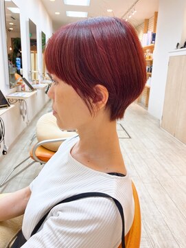 ヘアーアンジュ(Hair Ange) ショート ピンク