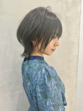 ダブルトーキョー シブヤ(W-TOKYO SHIBUYA) ダークグレージュ×ウルフカット　ウルフ　ネオウルフ