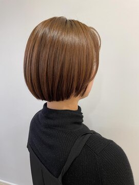 ハートボックス 四谷店(Heart box) ショートから少し伸ばしたミニボブ