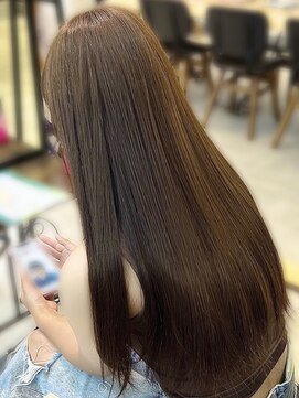 ゼスト パーク(ZEST PARK) 透明感カラー 酸性ストレート 髪質改善 ブラウン