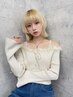 [3回目まで使える][ケアブリーチ♪]ダブルカラー+カット￥18500/本厚木駅