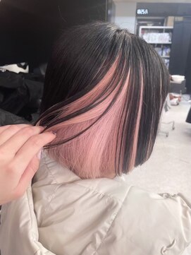 ペレ 渋谷(PELE) イメチェン/ホワイトブロンド/外ハネボブ/美髪/渋谷