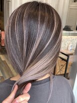 ラグーン(LAGOON)&nbsp;ホワイトミルクティーベージュ/バレイヤージュ/ケアブリーチ