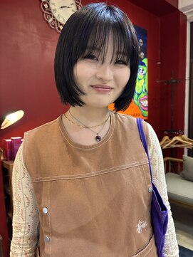 オアズヘアービィグラッド(ORe'S HAIR BE GLaD) 黒髪透明感ヘア