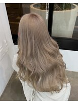 ノートエートル 西金沢(Nought etre)&nbsp;ミルクティーベージュ10代20代30代ブリーチカラーハイトーン