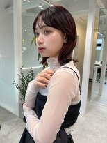 ロンドフルール 大宮東口(Lond fleur) ミニウルフレイヤーカット顔周り前髪韓国ミディアムロング/大宮