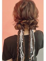 ヘアメイク ギャリス 北新地店(HAIR MAKE SALON Gallis)&nbsp;ツイン団子