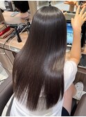 髪質改善縮毛矯正×圧倒的艶感ストレート／まとまり髪