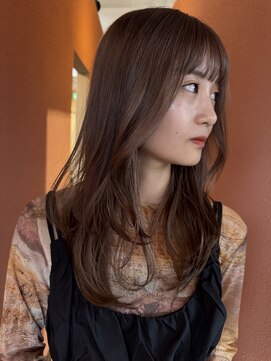 プロス(Pros) 表参道/ブリーチなし／レイヤーカット/ヘアセット