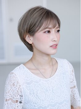 アンヘア(unhair)の写真/【新規限定】カット+艶カラー+AujuaTR＋プチスパ￥11550→￥9350 絶妙なカットで上質ショートに♪千葉