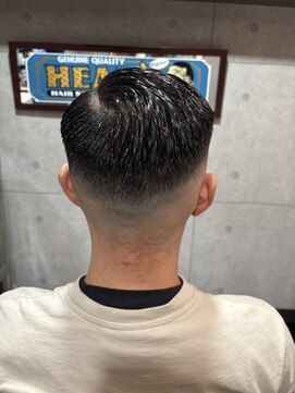 グロウヘアワークス(grow hair works) サイドパート