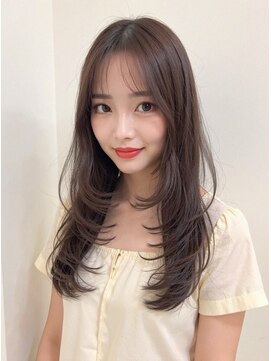 ブロウ ネックス ザ サロン 表参道(VLOW nex the salon) 韓国ヘア/透明感カラー/小顔に見せる顔まわりカット/ミディアム