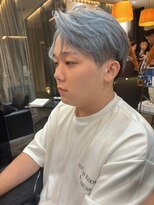 ビグディーサロン(BIGOUDI SALON) ブルー×シルバー