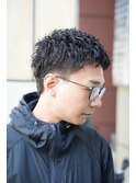 ピンパーマスタイル