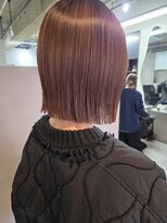 ヘアスタジオニコ(hair studio nico...)&nbsp;暖色カラー×ボブ※髪質改善※ハイライト※白髪ぼかし