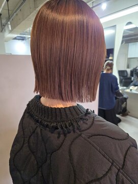ヘアスタジオニコ(hair studio nico...) 暖色カラー×ボブ※髪質改善※ハイライト※白髪ぼかし