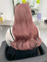 エクラバイナチュラル(eclat by Natural)&nbsp;甘さ控えめモーヴピンク/圧倒的なまとまり髪/上品レイヤーロング