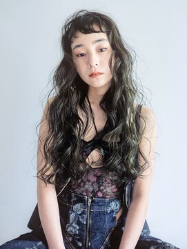 ユルク(JURK nagoya) ブリーチなしオリーブカラー