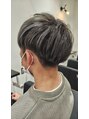 アグ ヘアー トリム 気仙沼南町店(Agu hair trim) シルバー系ハイライトで白髪ぼかし。