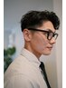メンズカット＋シャンプーブロー　￥4400