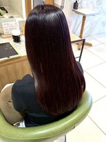 アース モード 新小岩店(EARTH/M) ダークカシスブラウン×ロング