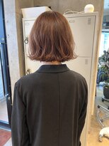 エインアンリー 明治神宮前(AIN.ANLY.)&nbsp;ボブパーマ、ボブニュアンスパーマ、パーマゆるめ、毛先パーマ