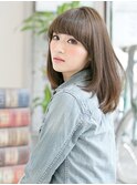 大人かわいいベビーバング×ワンカール