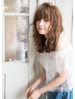 アズーア ヘアーアンドスパ(azure hair&spa)&nbsp;旬カジュアルフェミニンパーマ　/3Dカラー