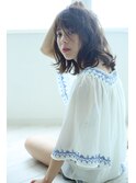 【Lafith】脱力ウェーブセミディ