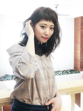 エピス プラス 円山店(epice plus) ショートバングミディアム♪