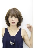 高崎大人女性に人気くしゃくしゃボブがかわいいレイヤーボブ★