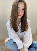 【アフロート添田】大人かわいいくびれセミディ自然なストレート