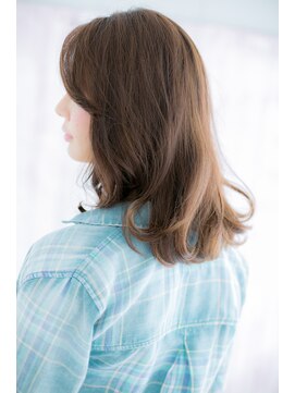 ミック ヘアアンドビューティー 大山店(miq  Hair&Beauty) 抜け感を演出！ゆるっとカールセミディa