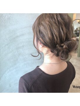 ブランココ(BlanCoCo) カジュアルお団子アレンジ*