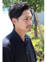 ウィールスター(Wealstar)&nbsp;wealstar hair design  ビジネスマンスタイル【短髪パーマ】