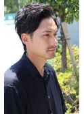 wealstar hair design  ビジネスマンスタイル【短髪パーマ】