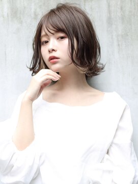 アンド ストーリーズ(&STORIES) ショート/ボブ【外ハネボブ/アッシュブラウン/ネオウルフ】