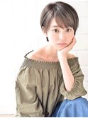 ノームコア前下がりショートカット2/心斎橋&難波&なんば