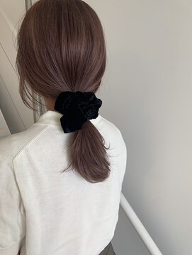 シキ 渋谷(siki) 【siki】ブラウンベージュロブ(原宿/表参道)